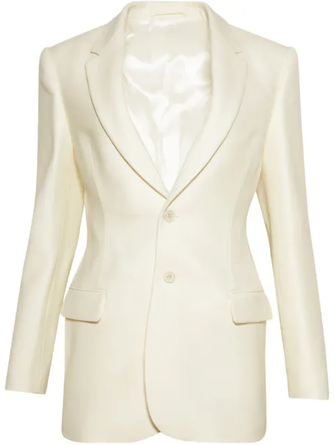 WARDROBE.NYC Contour blazer White W4015PCW