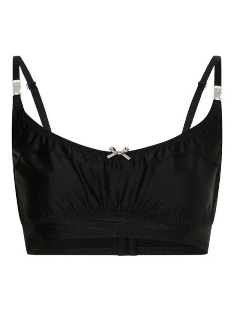 Rabanne bow-embellished tank top Black 25EJTO088VI0267