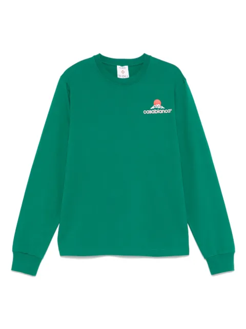 Casablanca Montagne T-shirt Green MPF25JTP151