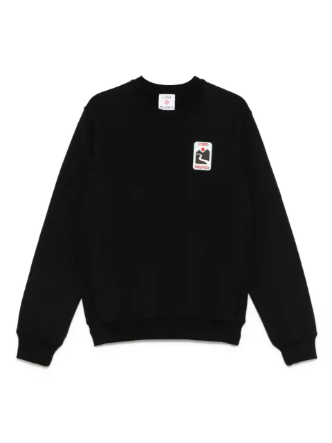 Casablanca Sunset Valley sweatshirt Black UMPF25JTP293