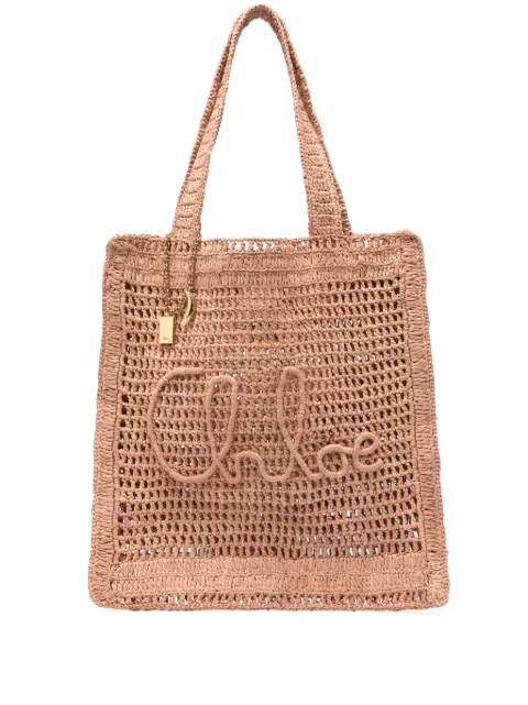 Chloé Summer Banana tote bag Neutrals CH25US901P08