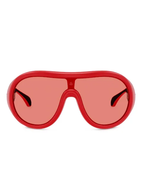 Moncler Eyewear Cloche sunglasses Red ME8004