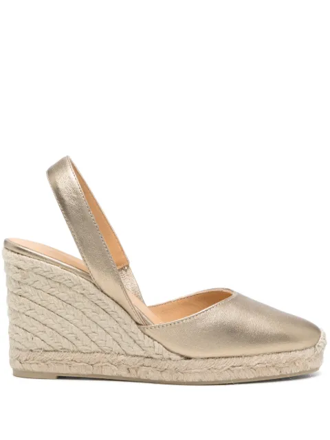 Castañer 90mm Carissa espadrilles Gold CARISSA8