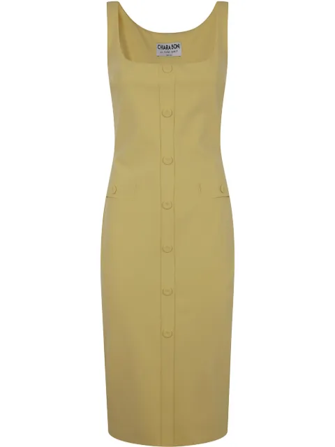 CHIARA BONI La Petite Robe Josuke dress Yellow JOSUKE