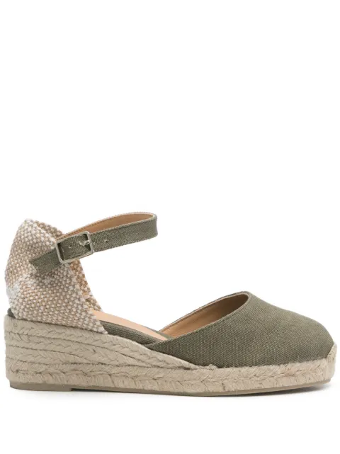 Castañer 50mm Carol espadrilles Green CAROL3