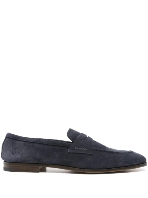 Church's suede loafers Blue MAESTG