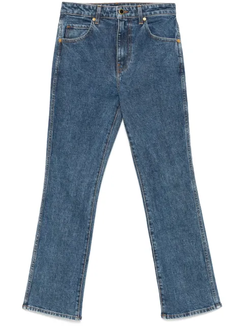 KHAITE Vivian cropped jeans Blue 1033916009009