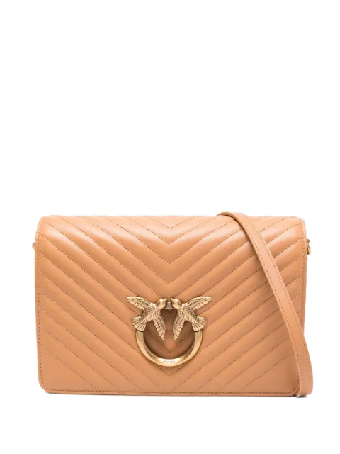 PINKO Love Click bag Brown 100063A0GKC83Q