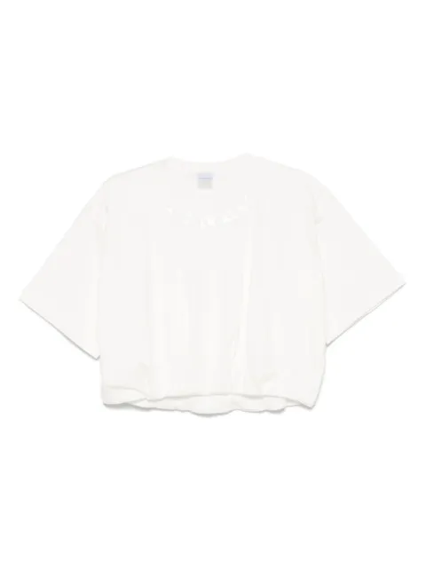 PINKO logo-print T-shirt White 104257A2D2