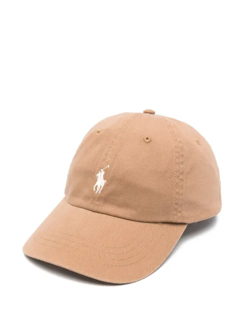 Polo Ralph Lauren logo-embroidered baseball cap Brown 710667709145