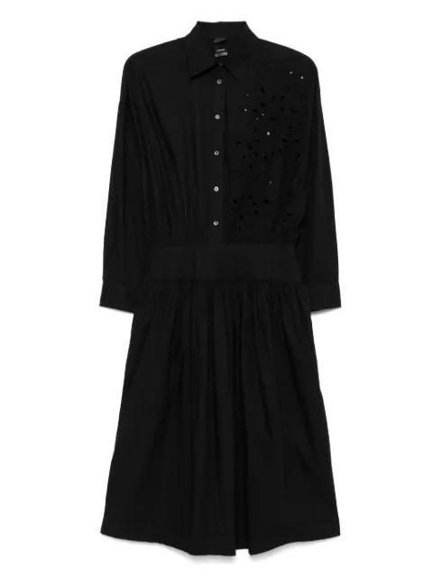 PINKO cotton midi dress Black 104942A2H0