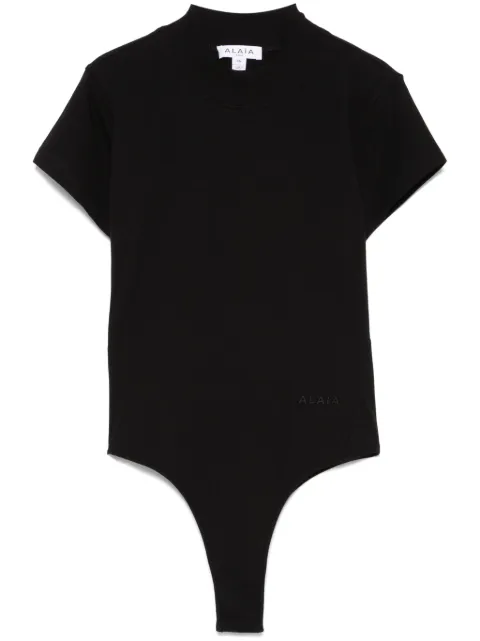 Alaïa jersey bodysuit Black AA9B0354J065A