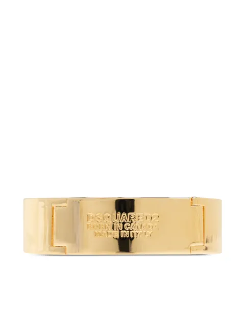 DSQUARED2 logo-engraved bracelet Gold ARW021837200001
