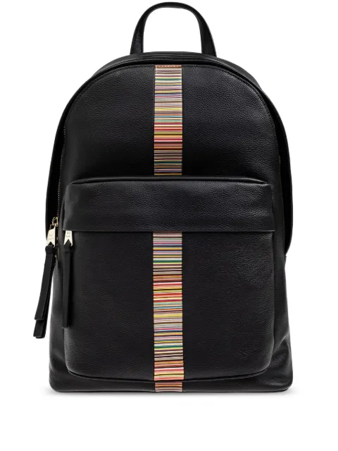 Paul Smith stripe-detailing backpack Black M1A8037CMULTI