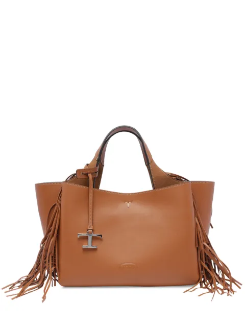 Tod's fringed tote bag Brown XBWAPAFL1F0XEA