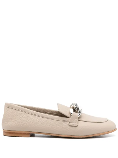 Casadei chain-detail loafers Neutrals 1D282J0101C20033