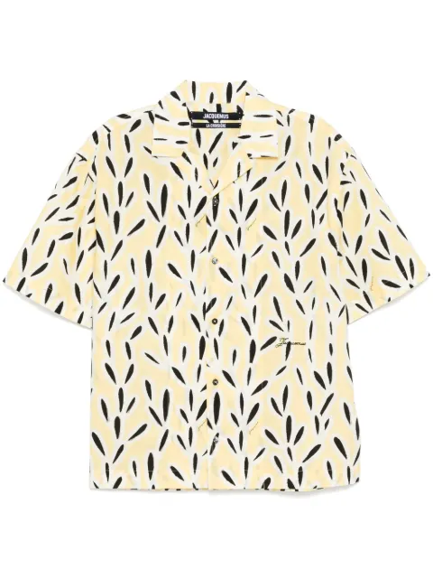 Jacquemus Jean shirt Yellow 255SH2011705