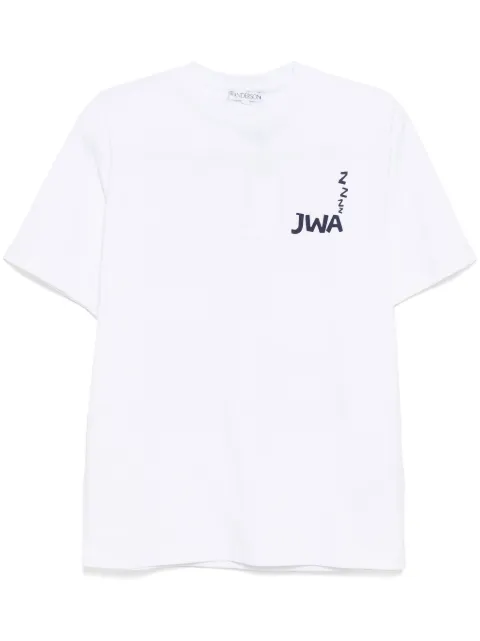 JW Anderson JWA back print T-shirt White JT0285PG1510