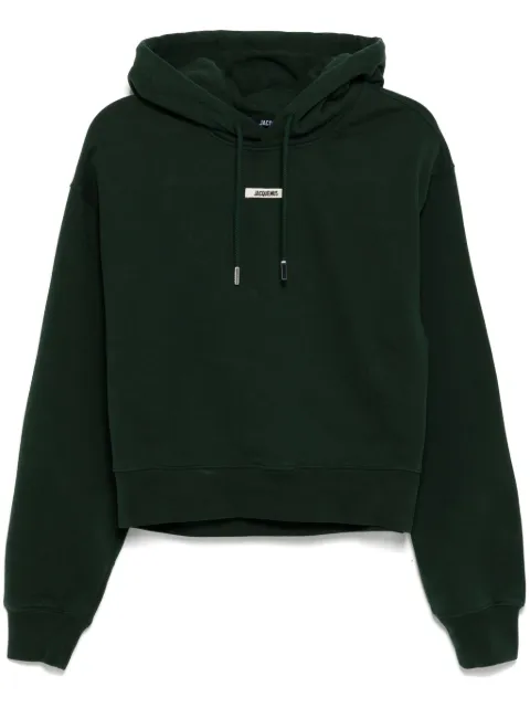 Jacquemus The Gros Grain hoodie Green HOW00247AJ00109
