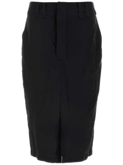Saint Laurent crepe skirt Black 785399Y7I22