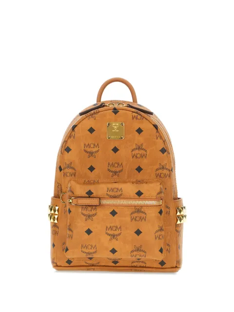 MCM monogram-print backpack Brown MMKEAVE16