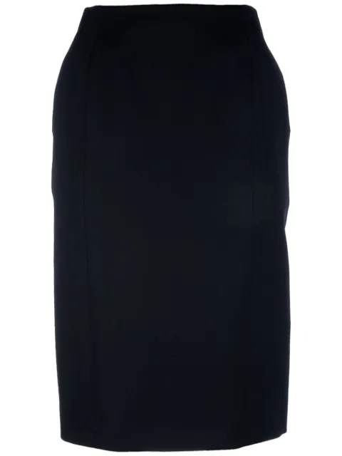 Balenciaga wool skirt Black 814083TPT24