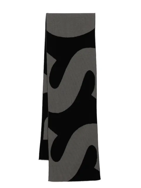 BOSS Arev scarf Black 50527576