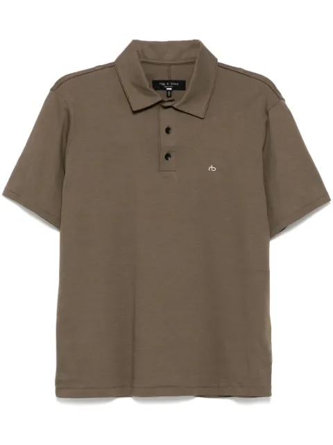 rag & bone Pure Pima polo shirt Green MBC24HT020W320
