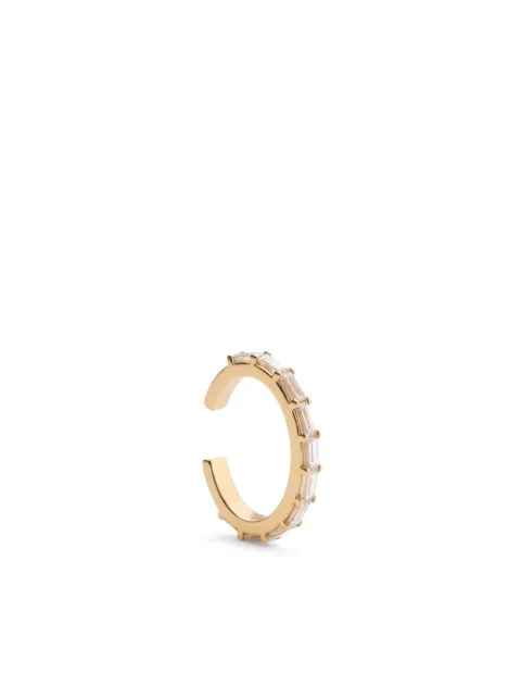 We by WHITEbIRD 18kt yellow gold Helena diamond ear cuff Gold RA28167MOBAGOJ