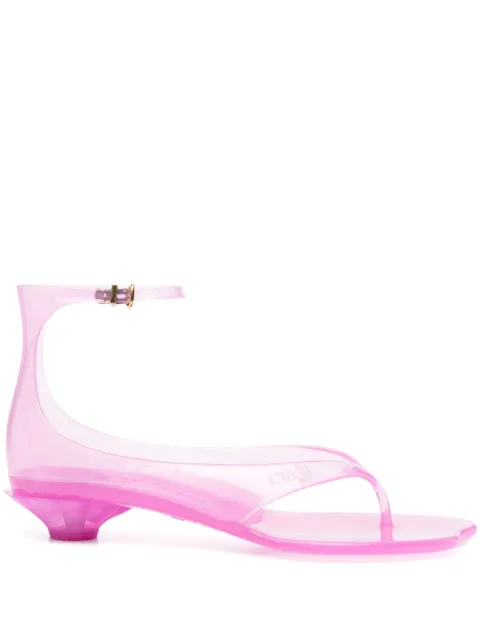 Chloé Jelly sandals Pink CHC25U09VRQ