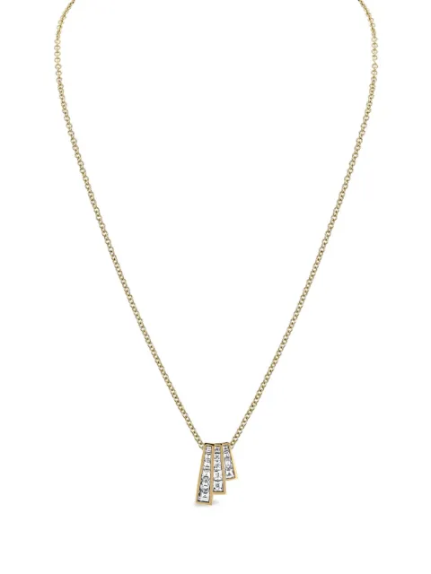 Pragnell 18kt yellow gold Manhattan diamond necklace Gold MANH0049