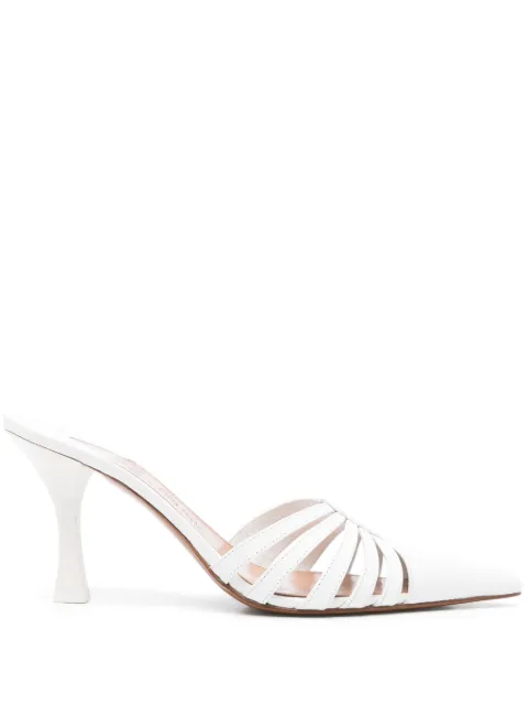 Paris Texas 85mm Nadia sandals White PXNL02XSHTJ