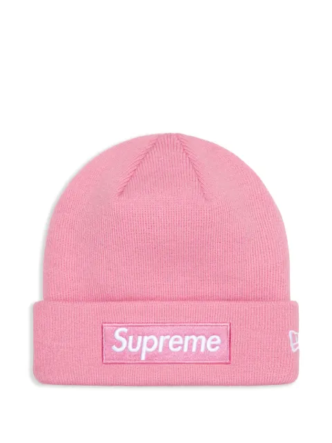Supreme x New Era® box logo beanie Pink SU934
