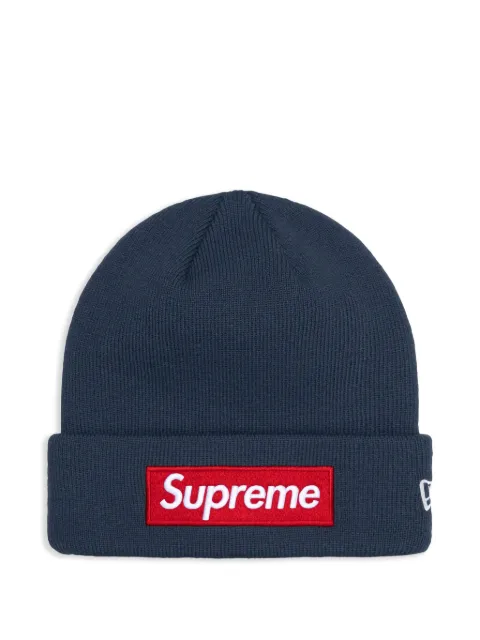 Supreme x New Era® box logo beanies Blue SU936