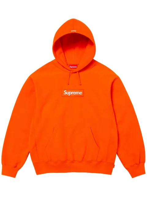 Supreme Box Logo hoodie Orange SU929