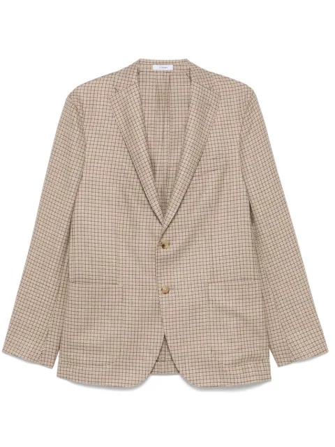 Boglioli checked blazer Brown N1302ESB5020