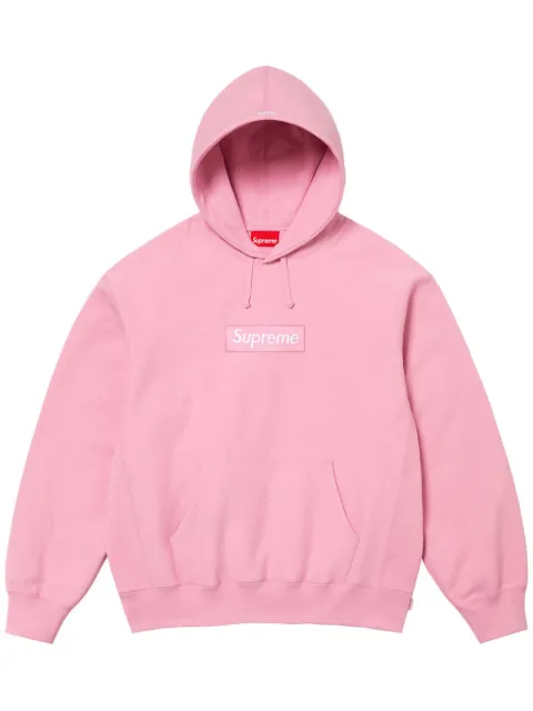 Supreme box logo hoodie Pink SU926
