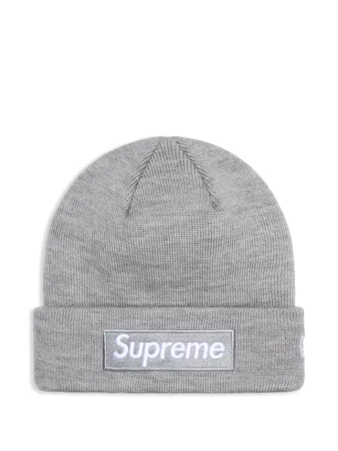 Supreme x New Era® box logo Beanie Grey SU935