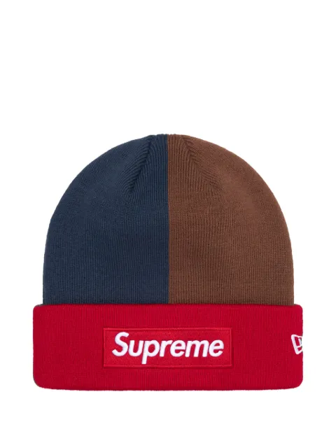Supreme x New Era® box Logo beanie Blue SU939