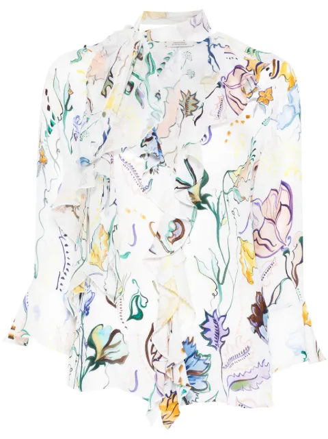 Dorothee Schumacher floral-print shirt White 949336