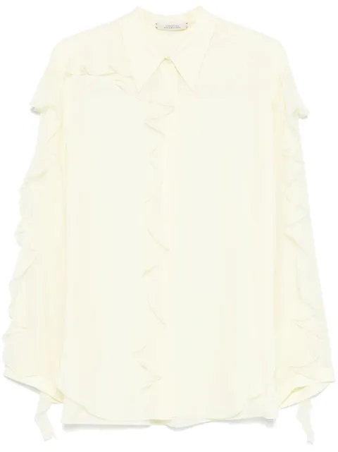 Dorothee Schumacher ruffled shirt Yellow 251949206