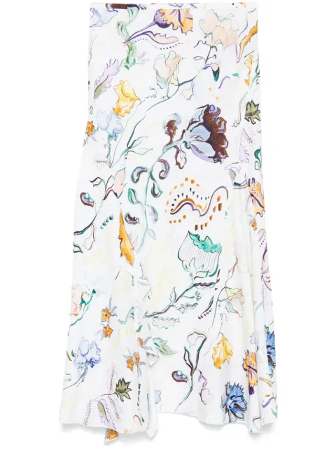 Dorothee Schumacher printed maxi skirt White 948505