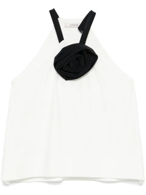Dorothee Schumacher brooch-detail top White 923104