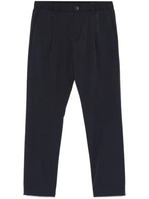 Herno seersucker trousers Blue PT000093U126849200