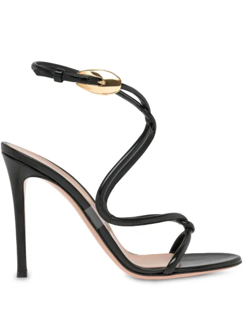 Gianvito Rossi 105mm Mamba sandals Black G3253315RICNUG