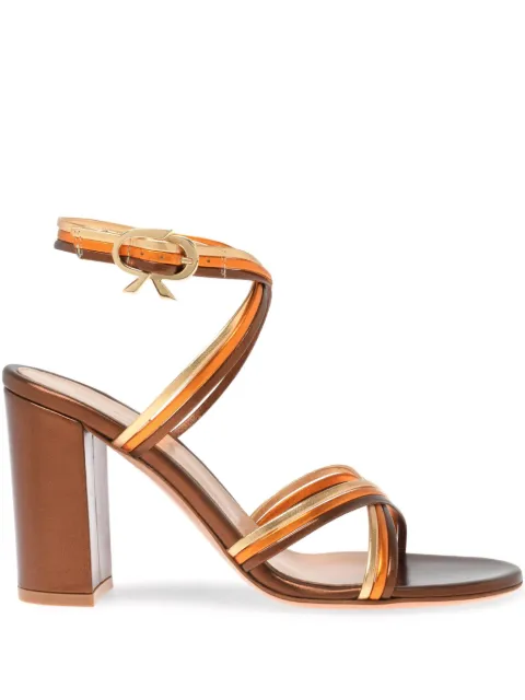 Gianvito Rossi 85mm Calissa sandals Brown G3258885RICNPS