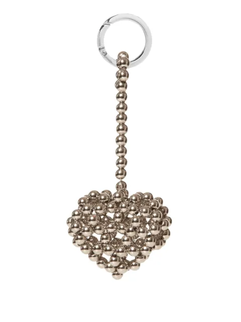 0711 Heart-Shaped keychain Silver 0711KC32
