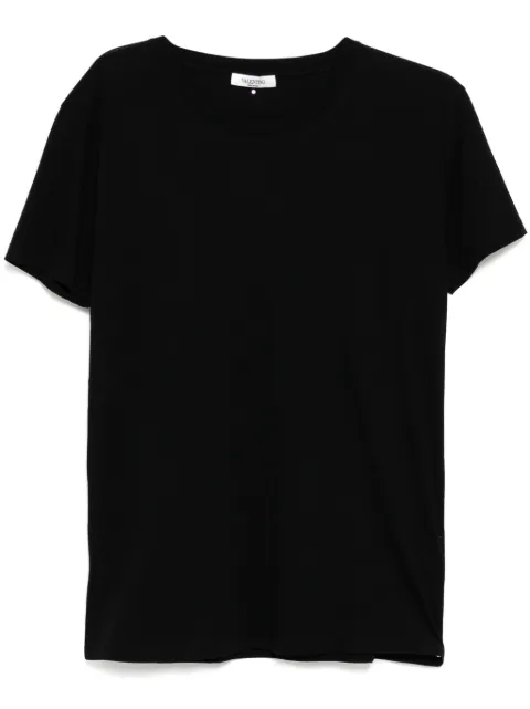Valentino Garavani rockstud detailing T-shirt Black VMG21I47M