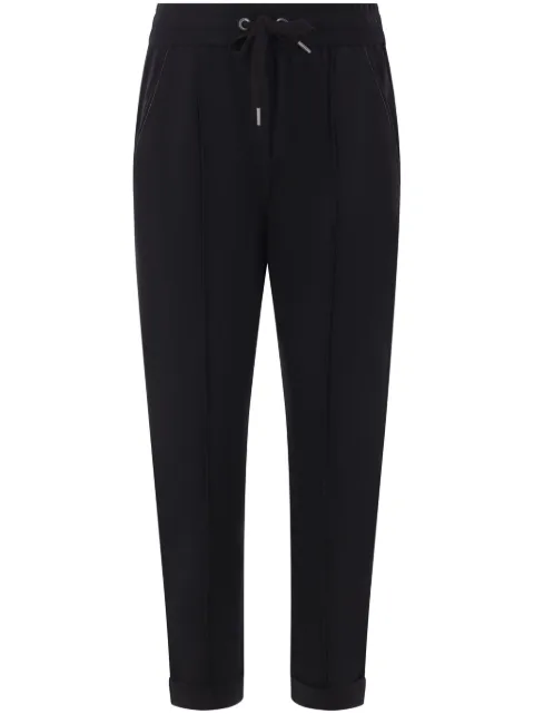 Brunello Cucinelli Monili-detail track trousers Black MH827FB799C101