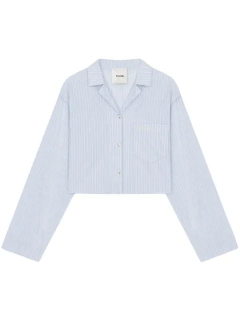 Nanushka striped shirt Blue NW24PFTP6354